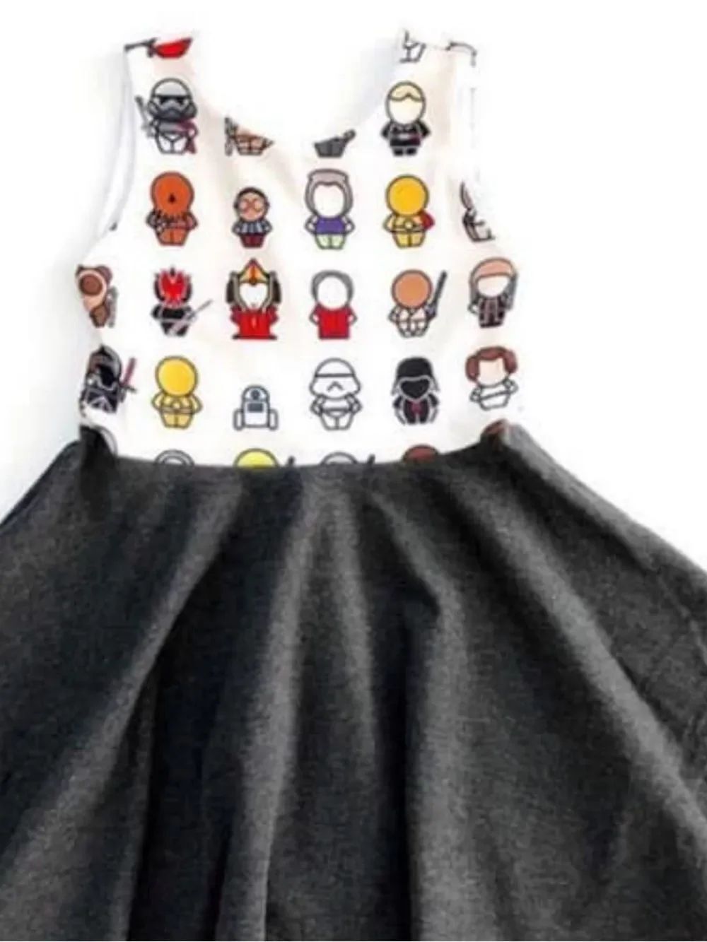 Malia + Kai Star Wars Character Handmade Twirl Dress Sz 6